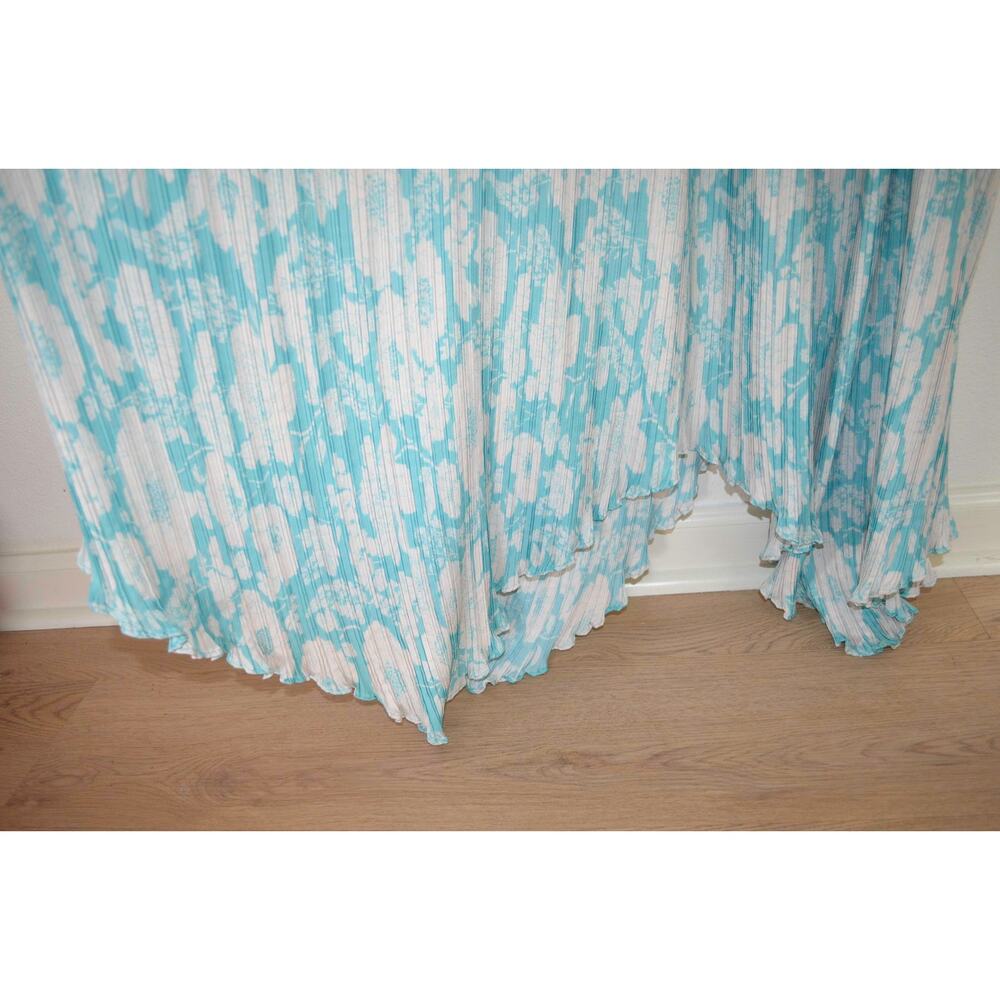 BHLDN Pleated Square Neck Pleated Strappy Maxi Dress - Picture 5 of 7